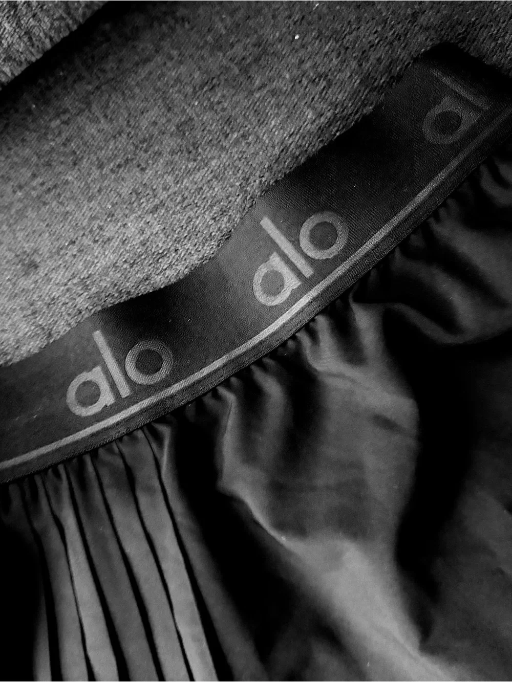 Black ALO Tennis skirt